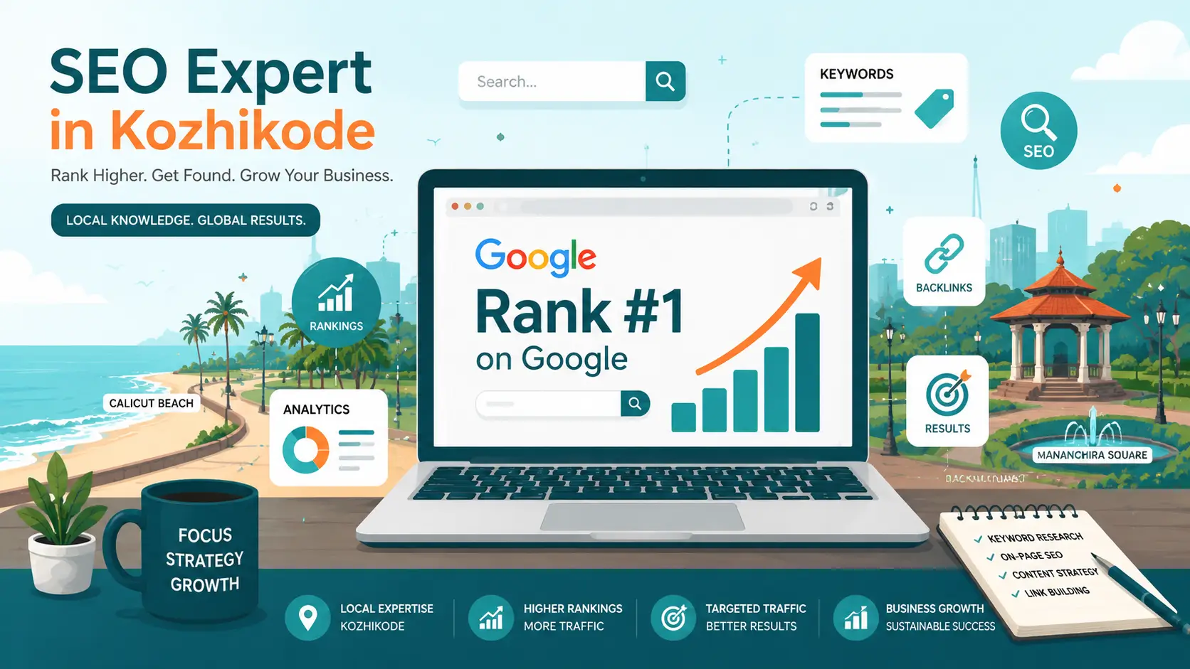 Looking for the best SEO expert in Kozhikode? Fawaz Rahman offers proven local SEO strategies to help your business rank on Google and grow online. – Copy